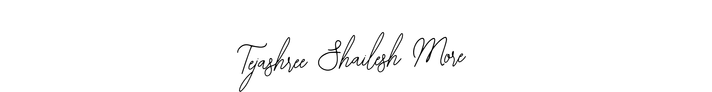 Tejashree Shailesh More stylish signature style. Best Handwritten Sign (Bearetta-2O07w) for my name. Handwritten Signature Collection Ideas for my name Tejashree Shailesh More. Tejashree Shailesh More signature style 12 images and pictures png