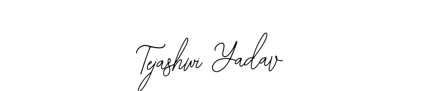 Design your own signature with our free online signature maker. With this signature software, you can create a handwritten (Bearetta-2O07w) signature for name Tejashwi Yadav. Tejashwi Yadav signature style 12 images and pictures png