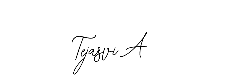 How to make Tejasvi A signature? Bearetta-2O07w is a professional autograph style. Create handwritten signature for Tejasvi A name. Tejasvi A signature style 12 images and pictures png