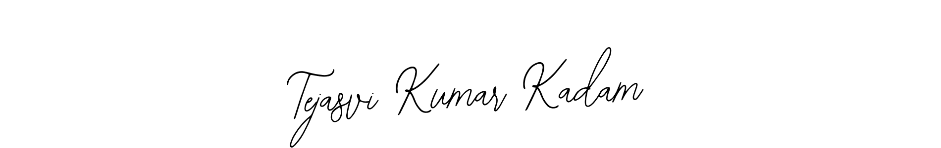 Make a beautiful signature design for name Tejasvi Kumar Kadam. Use this online signature maker to create a handwritten signature for free. Tejasvi Kumar Kadam signature style 12 images and pictures png