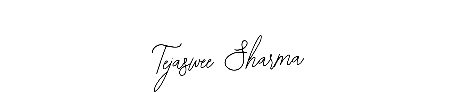 How to Draw Tejaswee Sharma signature style? Bearetta-2O07w is a latest design signature styles for name Tejaswee Sharma. Tejaswee Sharma signature style 12 images and pictures png