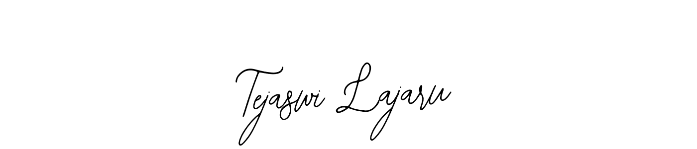 Make a beautiful signature design for name Tejaswi Lajaru. Use this online signature maker to create a handwritten signature for free. Tejaswi Lajaru signature style 12 images and pictures png
