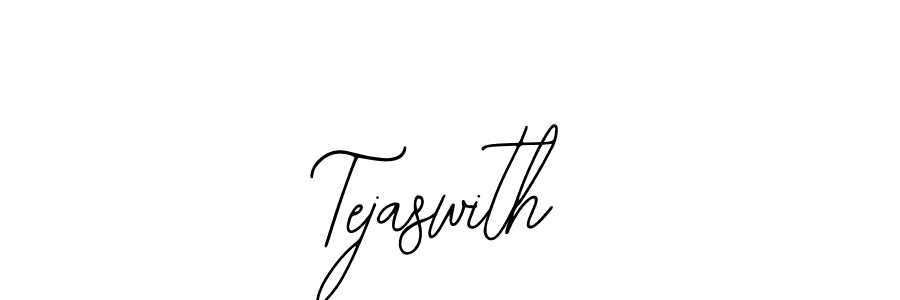 Make a beautiful signature design for name Tejaswith. With this signature (Bearetta-2O07w) style, you can create a handwritten signature for free. Tejaswith signature style 12 images and pictures png