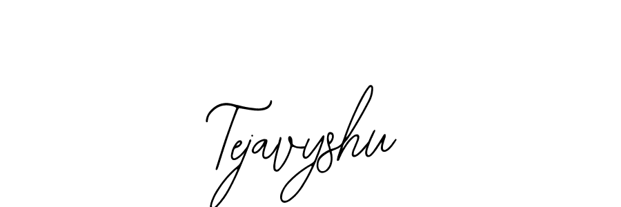 Make a beautiful signature design for name Tejavyshu. With this signature (Bearetta-2O07w) style, you can create a handwritten signature for free. Tejavyshu signature style 12 images and pictures png