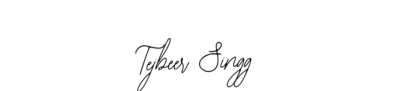 if you are searching for the best signature style for your name Tejbeer Singg. so please give up your signature search. here we have designed multiple signature styles  using Bearetta-2O07w. Tejbeer Singg signature style 12 images and pictures png