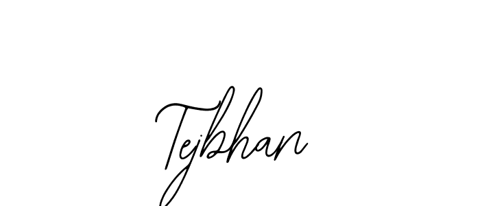 Make a beautiful signature design for name Tejbhan. Use this online signature maker to create a handwritten signature for free. Tejbhan signature style 12 images and pictures png