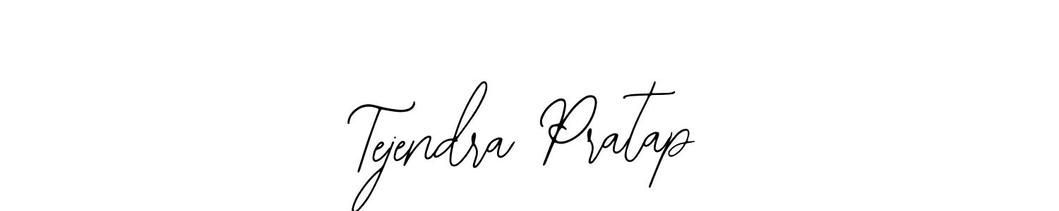 How to make Tejendra Pratap name signature. Use Bearetta-2O07w style for creating short signs online. This is the latest handwritten sign. Tejendra Pratap signature style 12 images and pictures png