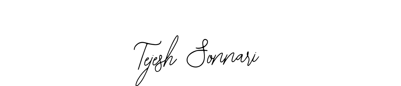 Use a signature maker to create a handwritten signature online. With this signature software, you can design (Bearetta-2O07w) your own signature for name Tejesh Sonnari. Tejesh Sonnari signature style 12 images and pictures png