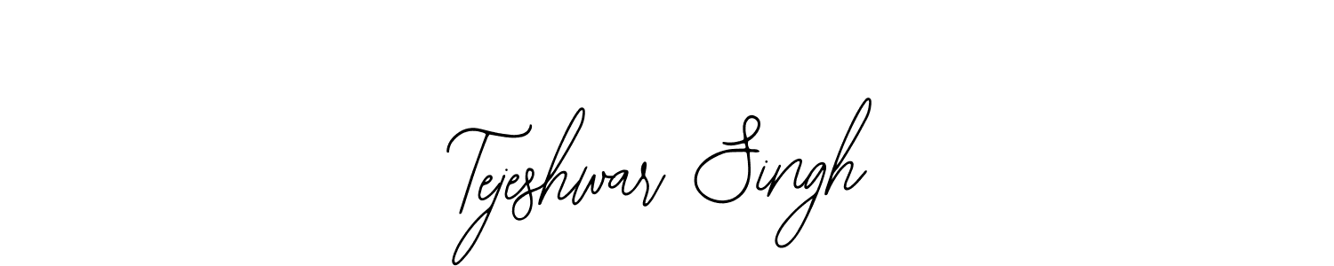 How to Draw Tejeshwar Singh signature style? Bearetta-2O07w is a latest design signature styles for name Tejeshwar Singh. Tejeshwar Singh signature style 12 images and pictures png