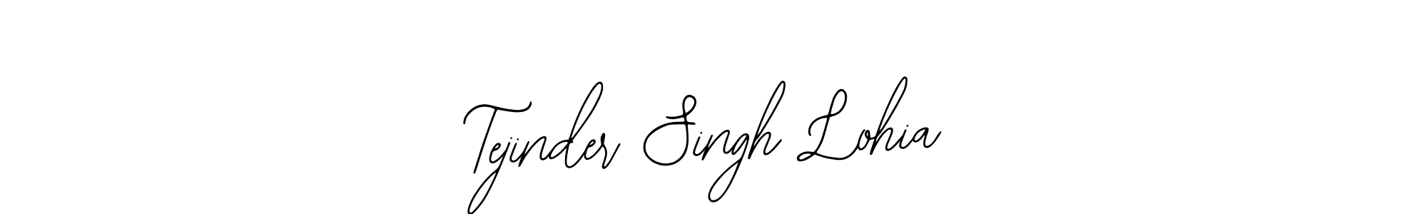 Make a beautiful signature design for name Tejinder Singh Lohia. Use this online signature maker to create a handwritten signature for free. Tejinder Singh Lohia signature style 12 images and pictures png