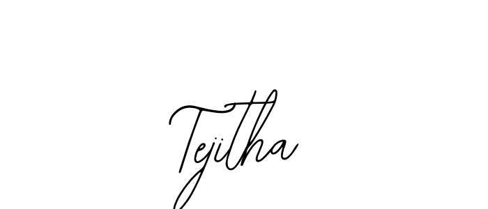 Tejitha stylish signature style. Best Handwritten Sign (Bearetta-2O07w) for my name. Handwritten Signature Collection Ideas for my name Tejitha. Tejitha signature style 12 images and pictures png