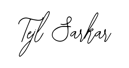 The Bearetta-2O07w handwriting style adds charm and authenticity to name Tejl Sarkar. A wonderful choice for personal thank-you notes. Tejl Sarkar signature style 12 images and pictures png