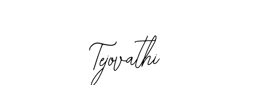 Design your own signature with our free online signature maker. With this signature software, you can create a handwritten (Bearetta-2O07w) signature for name Tejovathi. Tejovathi signature style 12 images and pictures png