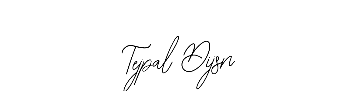 Also You can easily find your signature by using the search form. We will create Tejpal Dijsn name handwritten signature images for you free of cost using Bearetta-2O07w sign style. Tejpal Dijsn signature style 12 images and pictures png