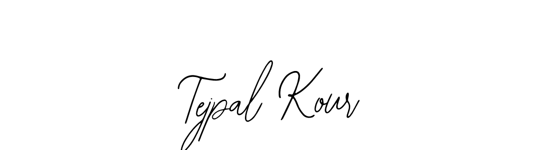 How to make Tejpal Kour name signature. Use Bearetta-2O07w style for creating short signs online. This is the latest handwritten sign. Tejpal Kour signature style 12 images and pictures png