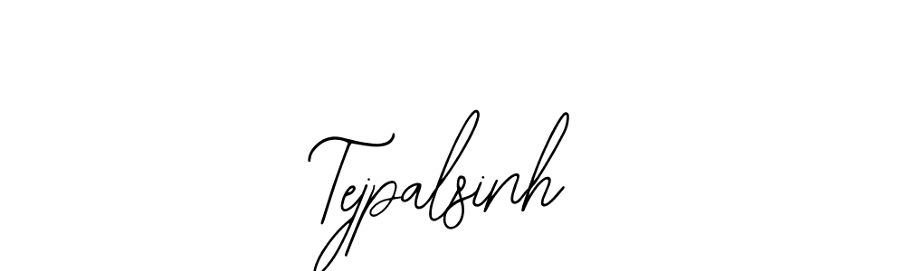 The best way (Bearetta-2O07w) to make a short signature is to pick only two or three words in your name. The name Tejpalsinh include a total of six letters. For converting this name. Tejpalsinh signature style 12 images and pictures png