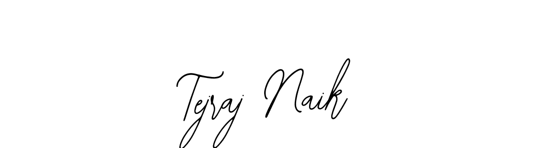 How to make Tejraj Naik name signature. Use Bearetta-2O07w style for creating short signs online. This is the latest handwritten sign. Tejraj Naik signature style 12 images and pictures png