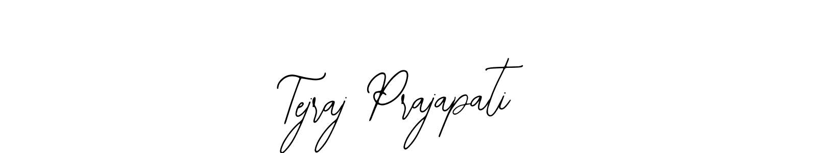 How to make Tejraj Prajapati signature? Bearetta-2O07w is a professional autograph style. Create handwritten signature for Tejraj Prajapati name. Tejraj Prajapati signature style 12 images and pictures png