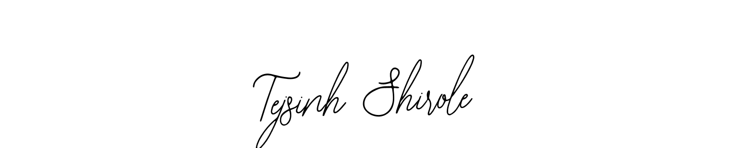 Make a beautiful signature design for name Tejsinh Shirole. Use this online signature maker to create a handwritten signature for free. Tejsinh Shirole signature style 12 images and pictures png