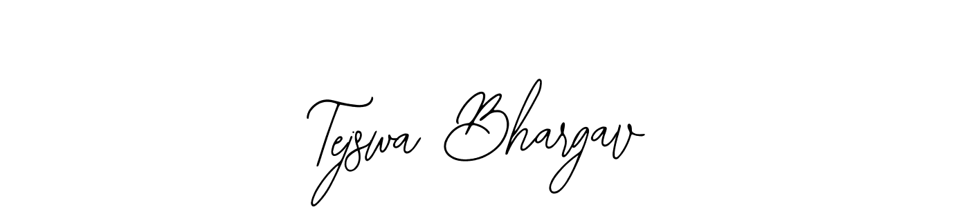 Tejswa Bhargav stylish signature style. Best Handwritten Sign (Bearetta-2O07w) for my name. Handwritten Signature Collection Ideas for my name Tejswa Bhargav. Tejswa Bhargav signature style 12 images and pictures png