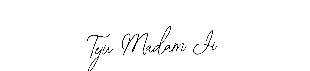You can use this online signature creator to create a handwritten signature for the name Teju Madam Ji. This is the best online autograph maker. Teju Madam Ji signature style 12 images and pictures png