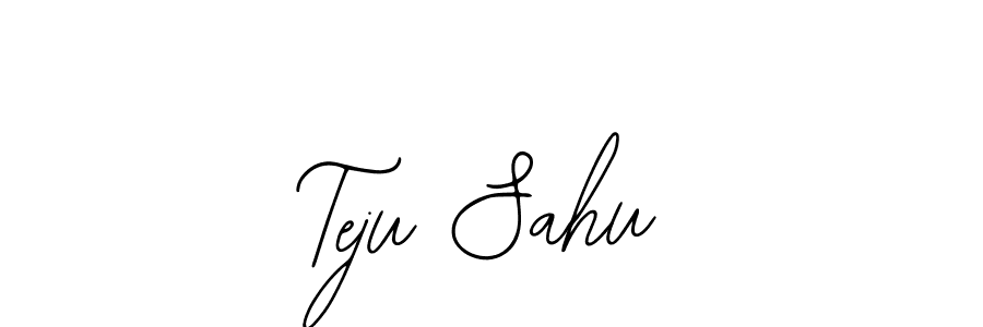 Design your own signature with our free online signature maker. With this signature software, you can create a handwritten (Bearetta-2O07w) signature for name Teju Sahu. Teju Sahu signature style 12 images and pictures png