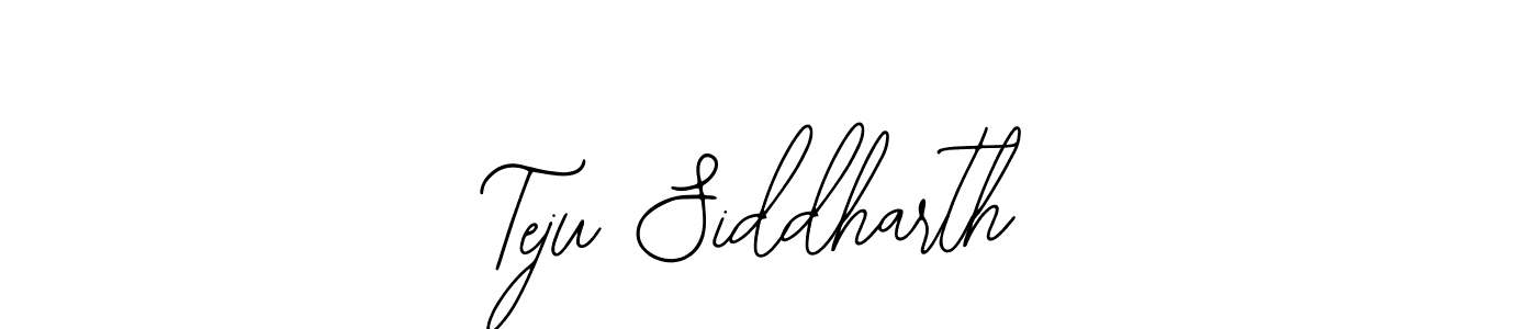 Create a beautiful signature design for name Teju Siddharth. With this signature (Bearetta-2O07w) fonts, you can make a handwritten signature for free. Teju Siddharth signature style 12 images and pictures png