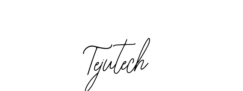 Bearetta-2O07w is a professional signature style that is perfect for those who want to add a touch of class to their signature. It is also a great choice for those who want to make their signature more unique. Get Tejutech name to fancy signature for free. Tejutech signature style 12 images and pictures png