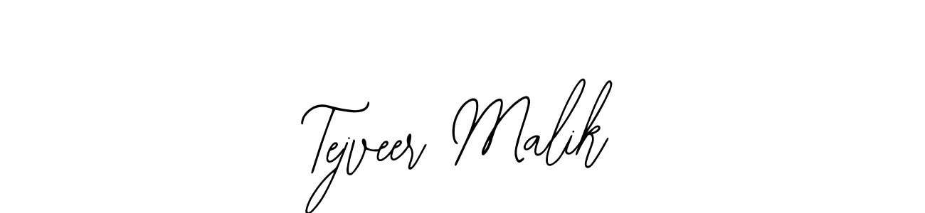 How to make Tejveer Malik signature? Bearetta-2O07w is a professional autograph style. Create handwritten signature for Tejveer Malik name. Tejveer Malik signature style 12 images and pictures png