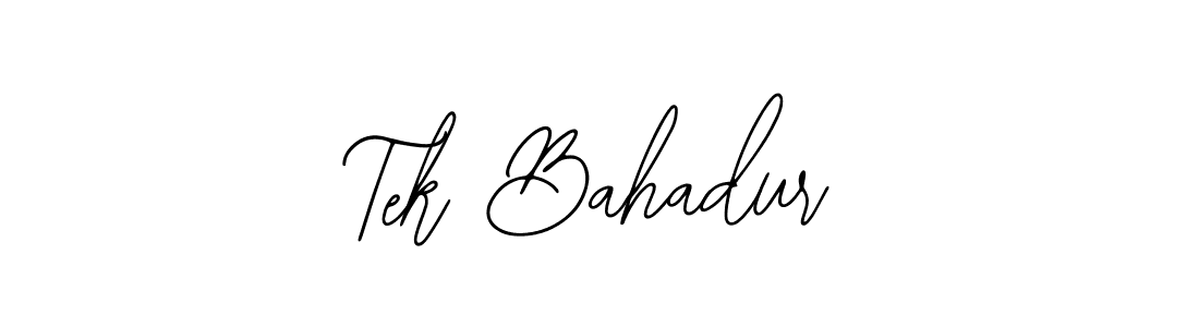 Similarly Bearetta-2O07w is the best handwritten signature design. Signature creator online .You can use it as an online autograph creator for name Tek Bahadur. Tek Bahadur signature style 12 images and pictures png