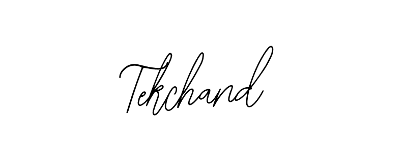 You should practise on your own different ways (Bearetta-2O07w) to write your name (Tekchand) in signature. don't let someone else do it for you. Tekchand signature style 12 images and pictures png