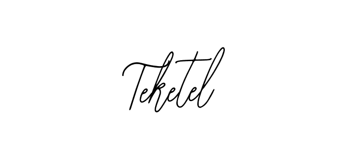It looks lik you need a new signature style for name Teketel. Design unique handwritten (Bearetta-2O07w) signature with our free signature maker in just a few clicks. Teketel signature style 12 images and pictures png