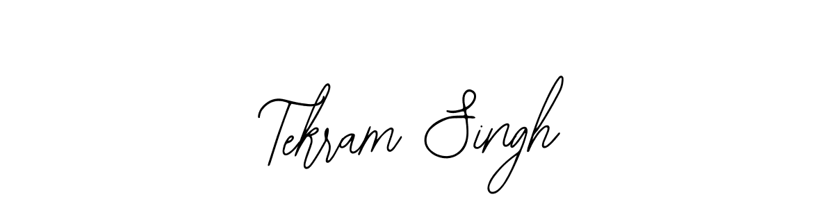How to make Tekram Singh signature? Bearetta-2O07w is a professional autograph style. Create handwritten signature for Tekram Singh name. Tekram Singh signature style 12 images and pictures png