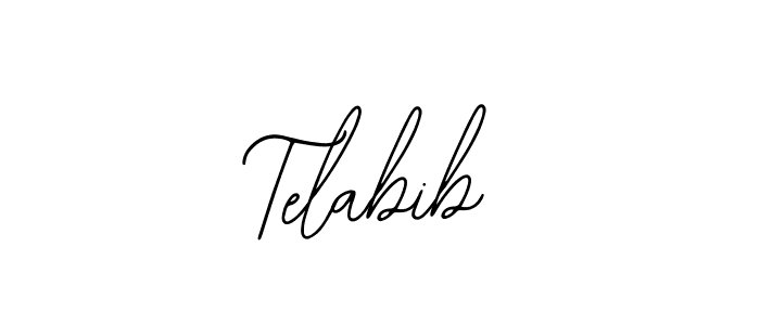 Design your own signature with our free online signature maker. With this signature software, you can create a handwritten (Bearetta-2O07w) signature for name Telabib. Telabib signature style 12 images and pictures png