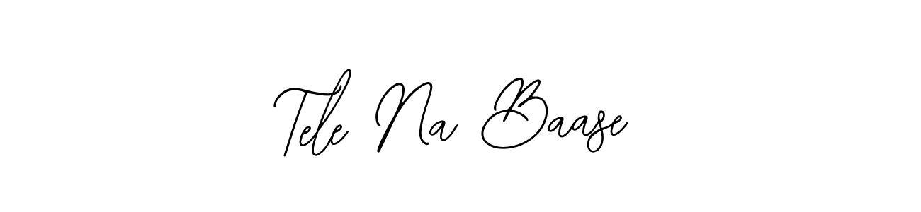 How to Draw Tele Na Baase signature style? Bearetta-2O07w is a latest design signature styles for name Tele Na Baase. Tele Na Baase signature style 12 images and pictures png