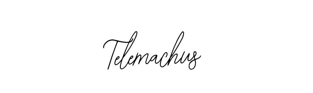 Also we have Telemachus name is the best signature style. Create professional handwritten signature collection using Bearetta-2O07w autograph style. Telemachus signature style 12 images and pictures png