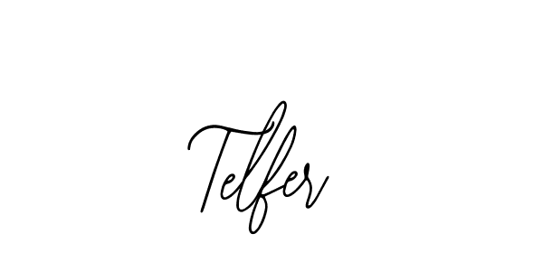 Make a beautiful signature design for name Telfer. With this signature (Bearetta-2O07w) style, you can create a handwritten signature for free. Telfer signature style 12 images and pictures png