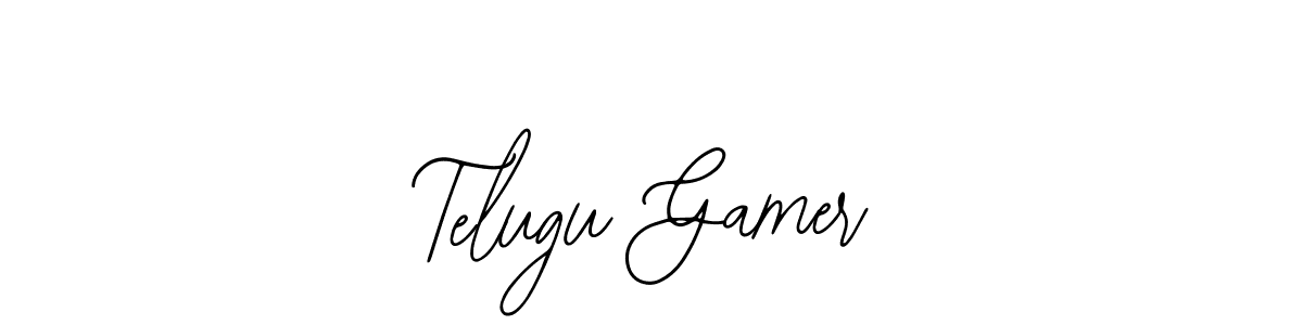 Make a beautiful signature design for name Telugu Gamer. With this signature (Bearetta-2O07w) style, you can create a handwritten signature for free. Telugu Gamer signature style 12 images and pictures png