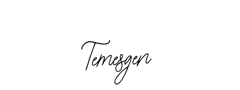 You should practise on your own different ways (Bearetta-2O07w) to write your name (Temesgen) in signature. don't let someone else do it for you. Temesgen signature style 12 images and pictures png