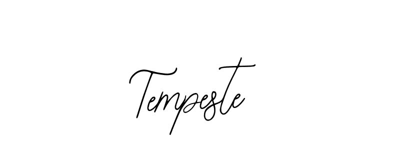 How to make Tempeste name signature. Use Bearetta-2O07w style for creating short signs online. This is the latest handwritten sign. Tempeste signature style 12 images and pictures png