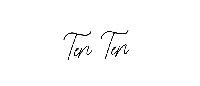 How to make Ten Ten signature? Bearetta-2O07w is a professional autograph style. Create handwritten signature for Ten Ten name. Ten Ten signature style 12 images and pictures png