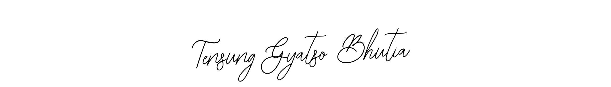 How to make Tensung Gyatso Bhutia signature? Bearetta-2O07w is a professional autograph style. Create handwritten signature for Tensung Gyatso Bhutia name. Tensung Gyatso Bhutia signature style 12 images and pictures png