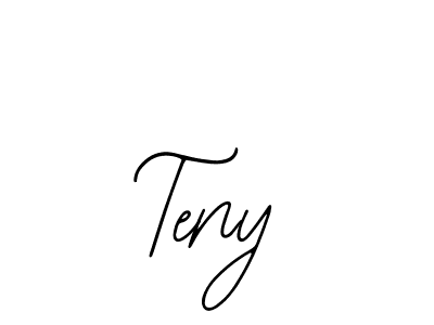 Make a beautiful signature design for name Teny. With this signature (Bearetta-2O07w) style, you can create a handwritten signature for free. Teny signature style 12 images and pictures png