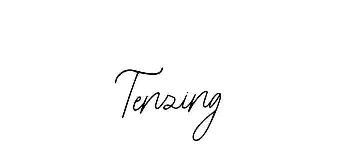 Tenzing stylish signature style. Best Handwritten Sign (Bearetta-2O07w) for my name. Handwritten Signature Collection Ideas for my name Tenzing. Tenzing signature style 12 images and pictures png