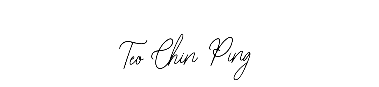 if you are searching for the best signature style for your name Teo Chin Ping. so please give up your signature search. here we have designed multiple signature styles  using Bearetta-2O07w. Teo Chin Ping signature style 12 images and pictures png
