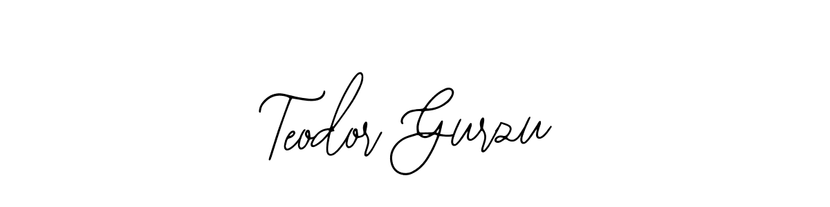 Teodor Gurzu stylish signature style. Best Handwritten Sign (Bearetta-2O07w) for my name. Handwritten Signature Collection Ideas for my name Teodor Gurzu. Teodor Gurzu signature style 12 images and pictures png