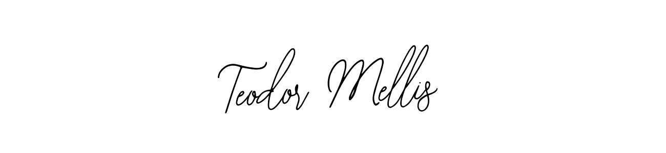 Make a beautiful signature design for name Teodor Mellis. With this signature (Bearetta-2O07w) style, you can create a handwritten signature for free. Teodor Mellis signature style 12 images and pictures png