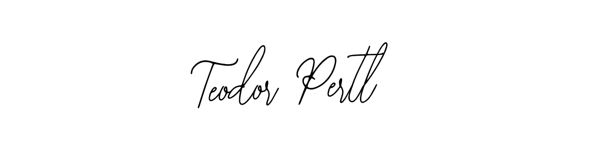 Make a beautiful signature design for name Teodor Pertl. With this signature (Bearetta-2O07w) style, you can create a handwritten signature for free. Teodor Pertl signature style 12 images and pictures png