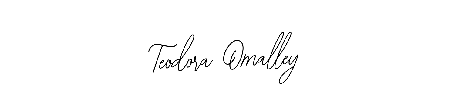 Use a signature maker to create a handwritten signature online. With this signature software, you can design (Bearetta-2O07w) your own signature for name Teodora Omalley. Teodora Omalley signature style 12 images and pictures png
