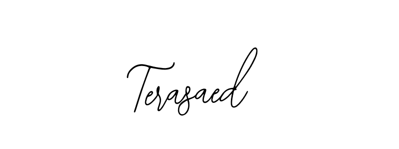 The best way (Bearetta-2O07w) to make a short signature is to pick only two or three words in your name. The name Terasaed include a total of six letters. For converting this name. Terasaed signature style 12 images and pictures png